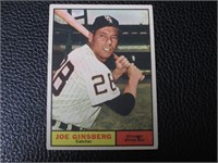 1961 TOPPS #79 JOE GINSBERG WHITE SOX