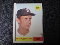 1961 TOPPS #81 TRACY STALLARD RED SOX