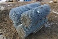 (4) Rolls Chain Link Fencing, 6Ft, Approx 350Ft