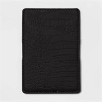 Cell Phone Wallet Pocket with MagSafe - Black