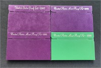 1980's & 1990's US Proof Coin Sets