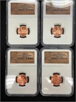 2009 Graded Lincoln Pennies
