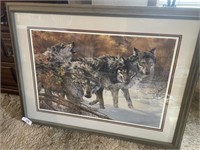 WOLF PRINT - LEE KROMSCHROEDER