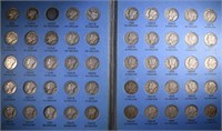 MERCURY DIME SET MISSING ONLY THE 16-D