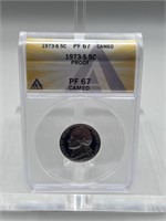 1973-S PF67 Cameo Proof Jefferson Nickel