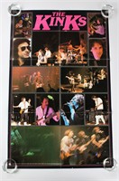1980 THE KINKS Arista Records Album Poster