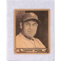 1940 Playball Pancho Snyder