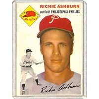 1954 Topps Richie Ashburn Nice Shape