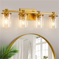 Buevea Bathroom Vanity Light Fixtures, 26'' 4-Ligh