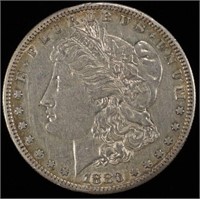 1883-S MORGAN DOLLAR AU