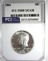 1964 Kennedy PR69 DCAM LISTS $3150