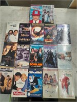 17 VHS tapes