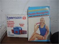 FLEXABLE MESSAGE BAR AND TUMMY SIZER