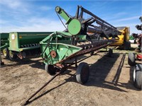 John Deere 224 Rigid Header W/Pickup Reels