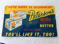 WE RECOMMEND PETERSON'S BUTTER S/S POSTER