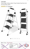 new 12 pcs; Simpli-Magic Folding Ladder 3-Step