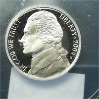 2004 S Jefferson Nickel 5C PR70 DCAM ICG MASTER'S