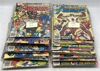 (J) 29 Bronze Age Marvel The Avengers Comics