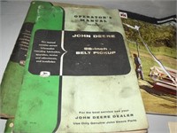 Vintage John Deere Manual Assortment Lot