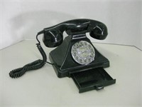 Plastic Vintage Style Push Button Telephone
