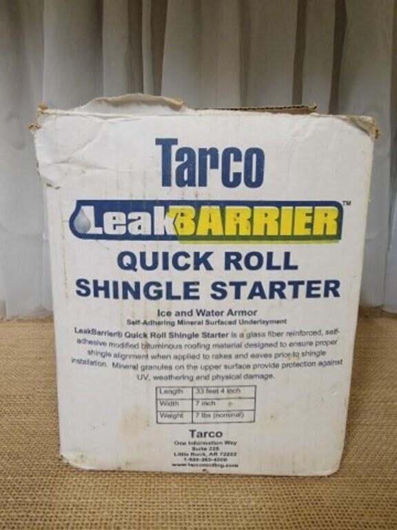Tarco Shingle Starter Seven Inch Quick Roll New