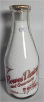 ROWE'S DAIRY & CREAMERYQT ACL MILK BOTTLE MEAFORD