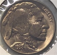 1938-D Buffalo Nickel UNC GEM BU