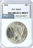 1923 Peace Silver Dollar MS-65
