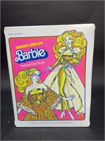 Mattel Barbie Golden Dream  Fashion Doll Trunk