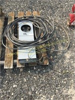 TEMPORARY ELECTRIC SERVICE/ WIRE