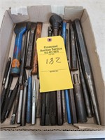 ASSORTED PUNCHES AND CHISELS