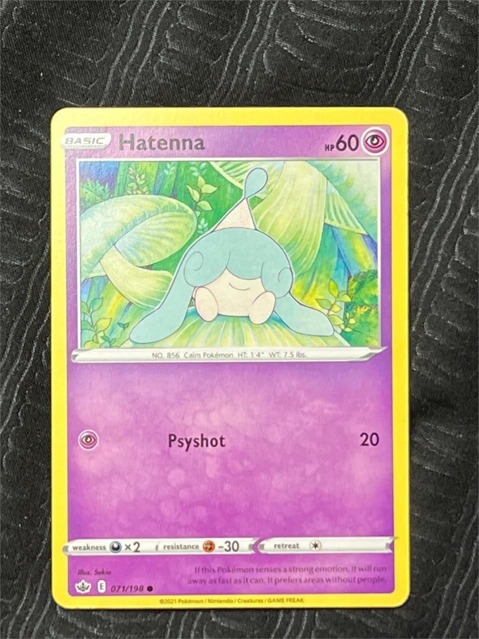 Pokemon Card   HATENNA