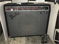 Fender Deluxe 85 Amplifier on wheels made in USA