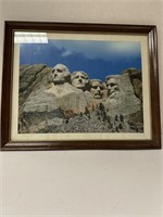 Mount Rushmore National memorial photo print