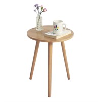 AWASEN Side Table Round, Small Accent Table