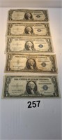 1935 $1 silver certificates ( 5 )