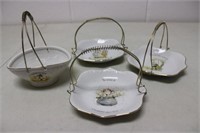Holly Hobbie China Candy Dishes