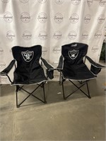Raiders camp chairs