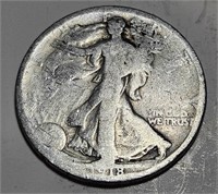 1918 s Walking Liberty Half Dollar