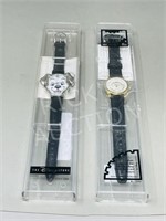 2 Disney wrist watches - Mickey & 101 Dalmatians