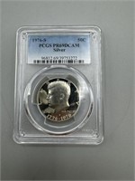 1976-S PCGS PR69 DCAM Silver Kennedy Half Dollar
