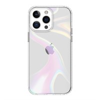 SM5293  onn. iPhone 15 Pro Case, Iridescent Illusi