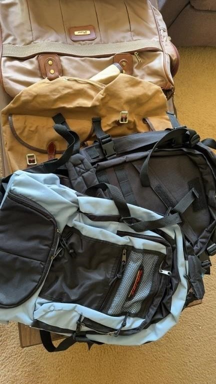 Backpacks/ luggage
