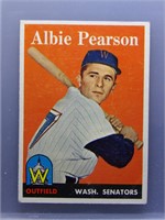 1958 Topps Albie Pearson