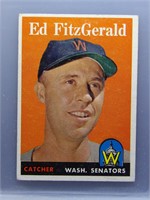1958 Topps Ed Fitzgerald