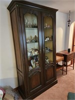 Baker Furniture  wire woven Full front  cabinet