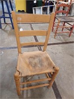 Chair with Cowhide Seat