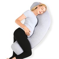 Momcozy Pregnancy Pillows for Side Sleeping, J Sha