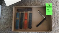 Vintage shaving razors in boxes, 4 razors, 5