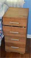 4-Drawer Wood Cabinet